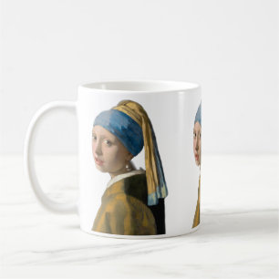 Johannes Vermeer - Flickan med en Pearl Earring Kaffemugg