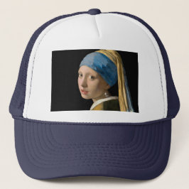 Johannes Vermeer - Flickan med en Pearl Earring Keps