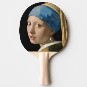 Johannes Vermeer - Flickan med en Pearl Earring Pingisracket