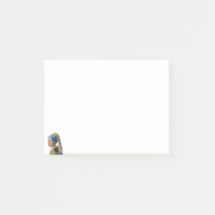 Johannes Vermeer - Flickan med en Pearl Earring Post-it Block