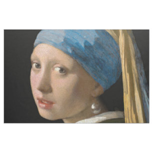Johannes Vermeer - Flickan med en Pearl Earring Tyg