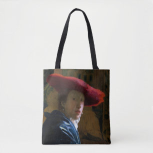 Johannes Vermeer - Flickan med Red Hat Tygkasse