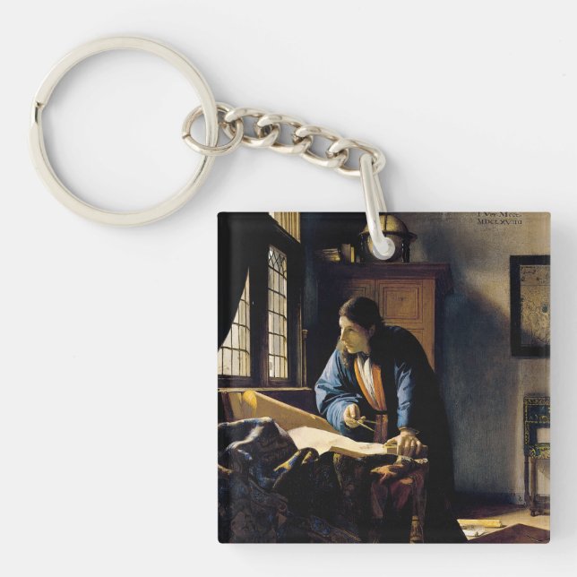Johannes Vermeer - Geografen (Framsidan)