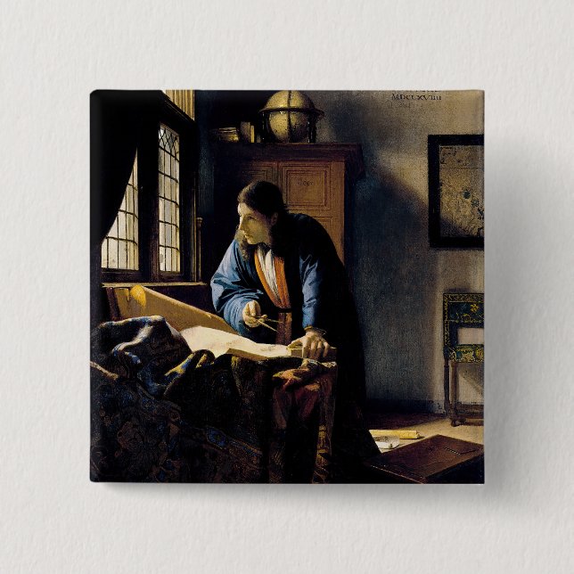 Johannes Vermeer - Geografen Knapp (Framsida)