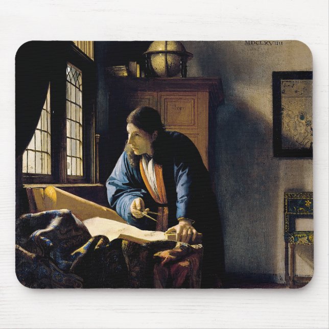 Johannes Vermeer - Geografen Musmatta (Framsidan)