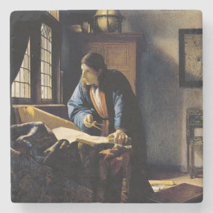 Johannes Vermeer - Geografen Stenunderlägg