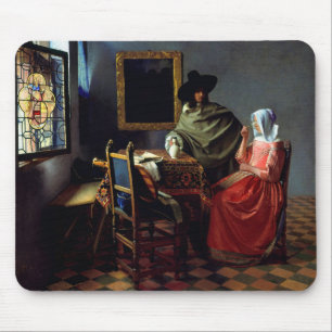 Johannes Vermeer - Glaset Vin Musmatta