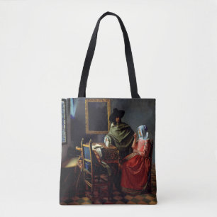 Johannes Vermeer - Glaset Vin Tygkasse