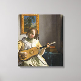 Johannes Vermeer - Guitar Player Canvastryck