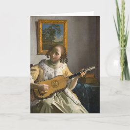 Johannes Vermeer - Guitar Player Kort