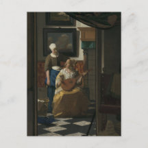 Johannes Vermeer, Kärlek Brev 17:e C. Fine Art