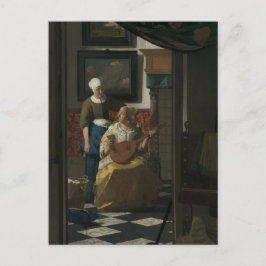 Johannes Vermeer, Kärlek Brev 17:e C. Fine Art Vykort