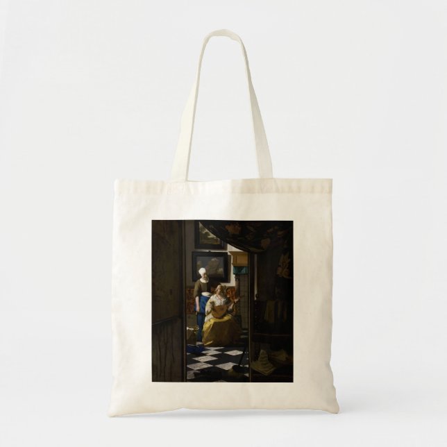Johannes Vermeer - Kärlek Brev Tygkasse (Framsidan)