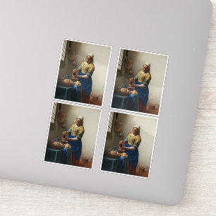 Johannes Vermeer Klistermärken