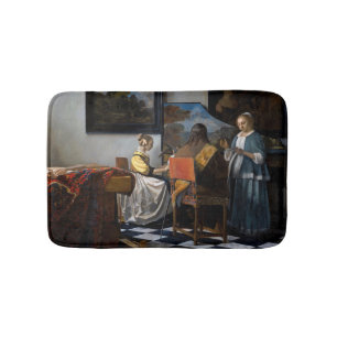 Johannes Vermeer - Konserten Badrumsmatta