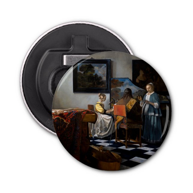 Johannes Vermeer - Konserten Flasköppnare (Framsidan)