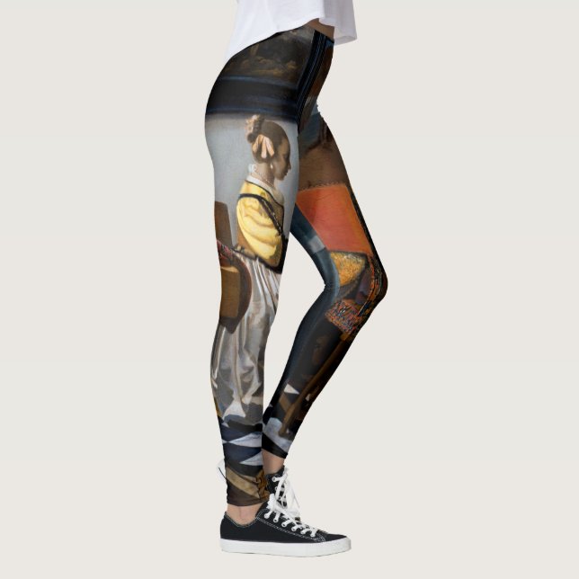 Johannes Vermeer - Konserten Leggings (Höger)