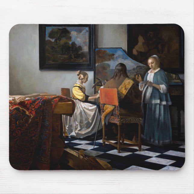 Johannes Vermeer - Konserten Musmatta (Framsidan)