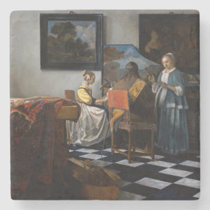 Johannes Vermeer - Konserten Stenunderlägg