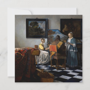 Johannes Vermeer - Konserten Tack Kort