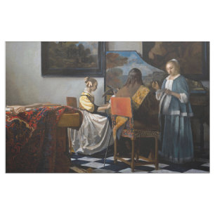Johannes Vermeer - Konserten Tyg