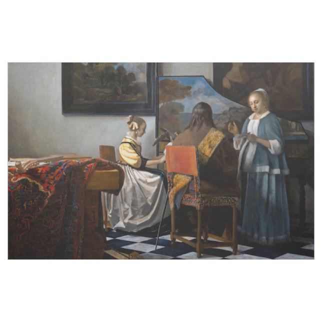 Johannes Vermeer - Konserten Tyg (Yard)