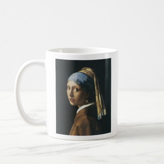 Johannes Vermeer konstnärs mugg (Vänster)