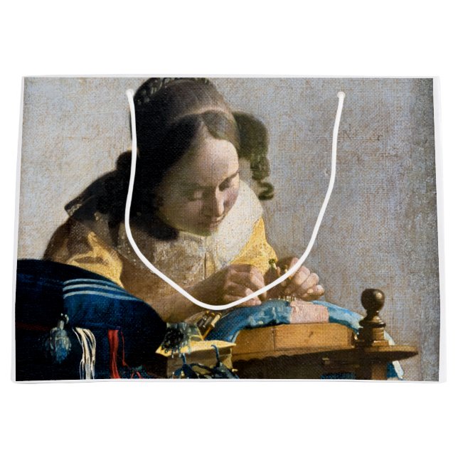 Johannes Vermeer - Lacemaker (Framsidan)