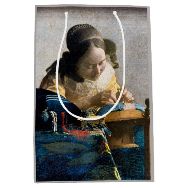 Johannes Vermeer - Lacemaker (Framsidan)