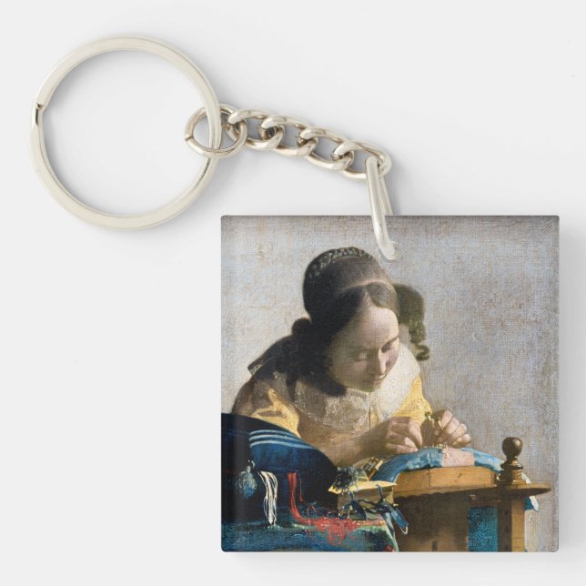 Johannes Vermeer - Lacemaker (Framsidan)