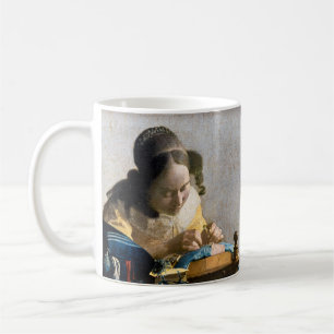 Johannes Vermeer - Lacemaker Kaffemugg