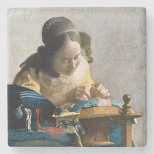 Johannes Vermeer - Lacemaker Stenunderlägg