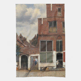 Johannes Vermeer - Little Street Kökshandduk