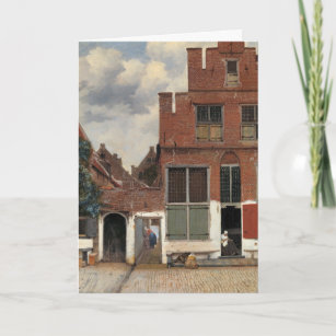 Johannes Vermeer - Little Street Kort