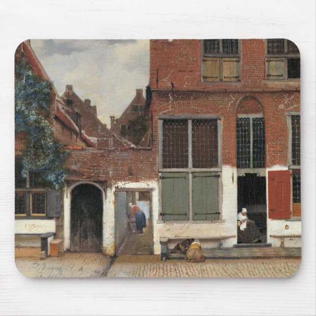 Johannes Vermeer - Little Street Musmatta (Framsidan)