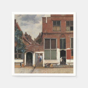 Johannes Vermeer - Little Street Pappersservett