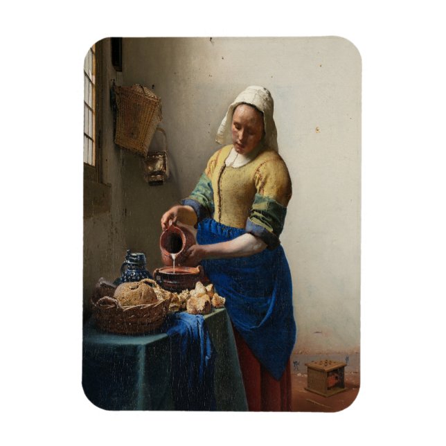 Johannes Vermeer Magnet (Vertikal)
