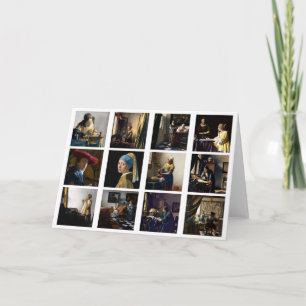 Johannes Vermeer - Masterbit Grid Kort