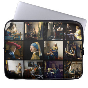 Johannes Vermeer - Masterbit Grid Laptop Fodral