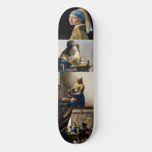 Johannes Vermeer - Masterbit Grid Mini Skateboard Bräda 18,5 Cm