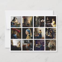 Johannes Vermeer - Masterbit Grid Tack Kort