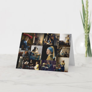 Johannes Vermeer - mästerverk - lappverk Kort