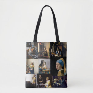 Johannes Vermeer - mästerverk - lappverk Tygkasse