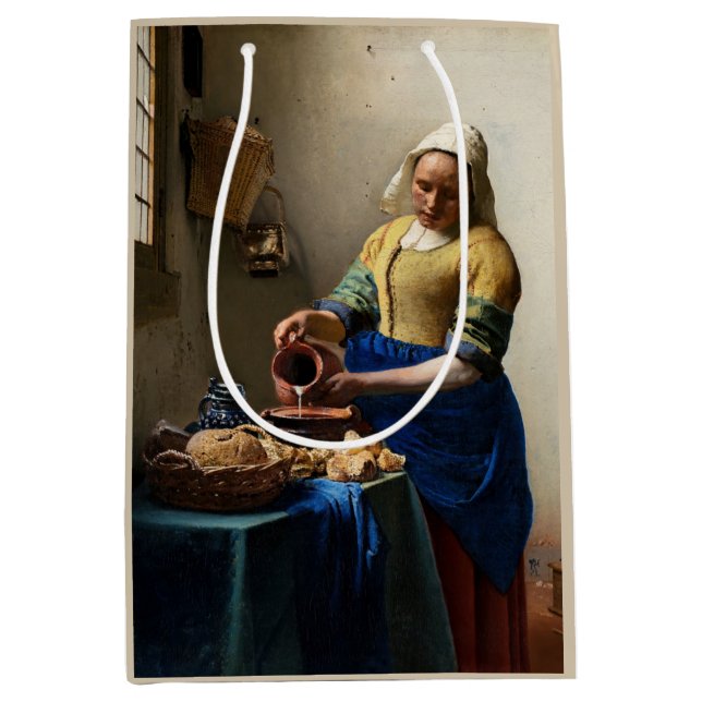 Johannes Vermeer - Milkmaid (Framsidan)
