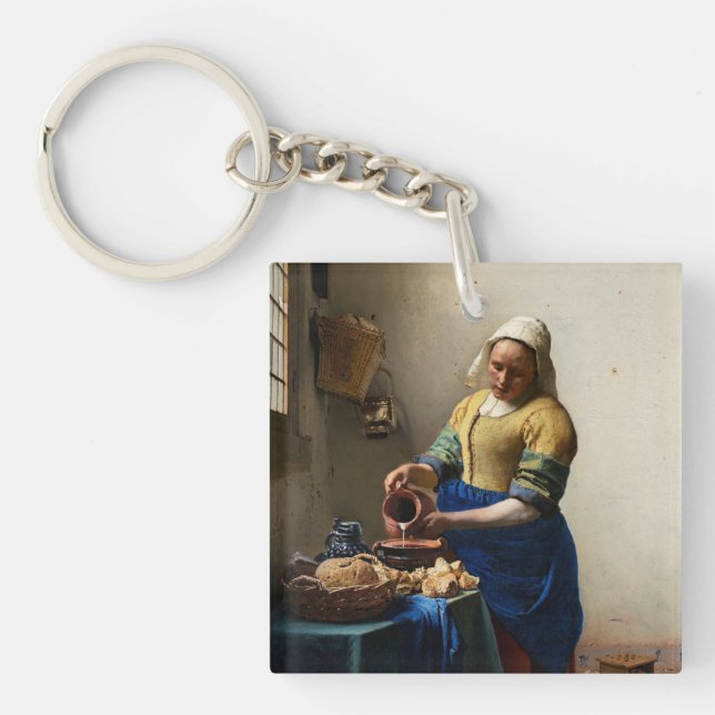 Johannes Vermeer - Milkmaid (Framsidan)