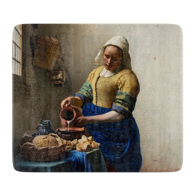 Johannes Vermeer - Milkmaid (Framsidan)