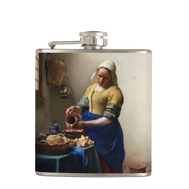 Johannes Vermeer - Milkmaid Fickplunta (Framsidan)