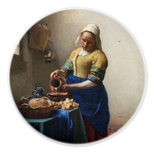 Johannes Vermeer - Milkmaid Knopp