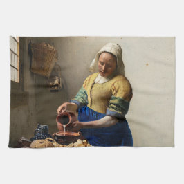 Johannes Vermeer - Milkmaid Kökshandduk