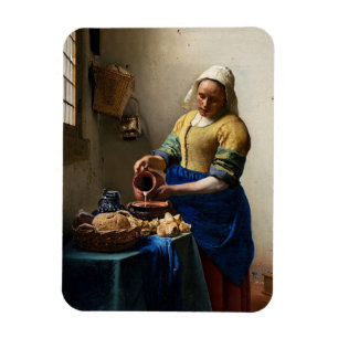 Johannes Vermeer - Milkmaid Magnet